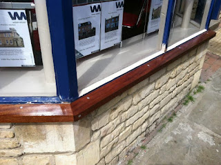 Stamford Hardwood Window Sill Restoration – Bath Row, Stamford